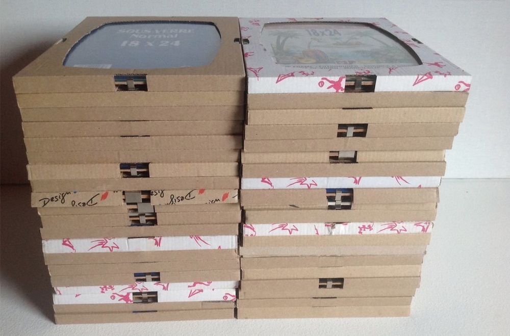 40 SOUS-VERRES DE 18 X 24 cm Envoi Possible
40 Tr�gunc (29)