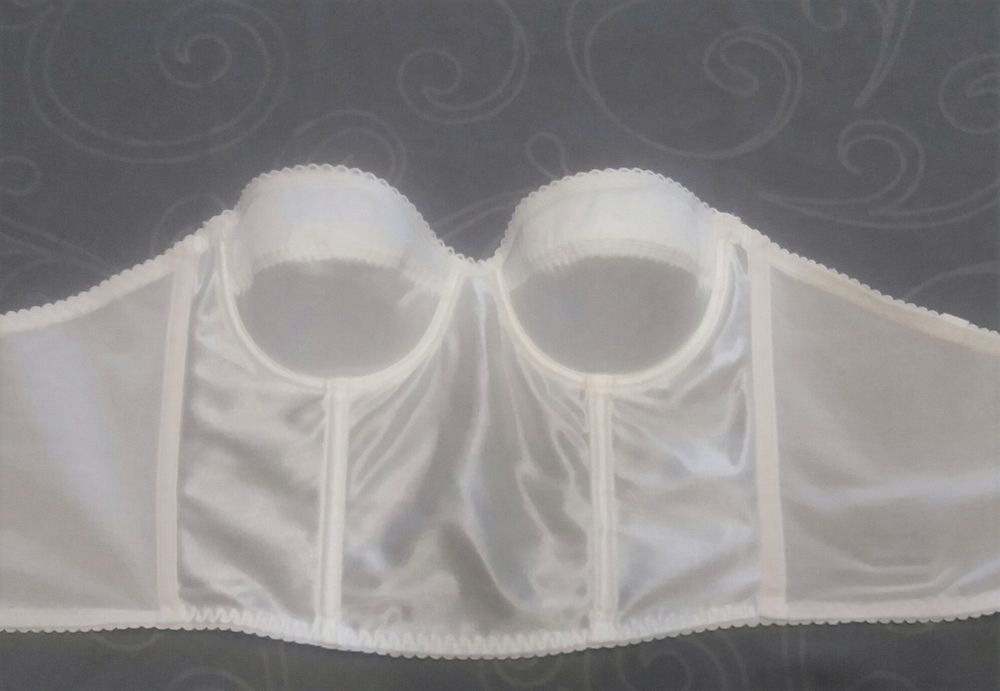 Soutien gorge bustier ivoire Antin�a vintage T 80 - 85 B 14 Domart-en-Ponthieu (80)