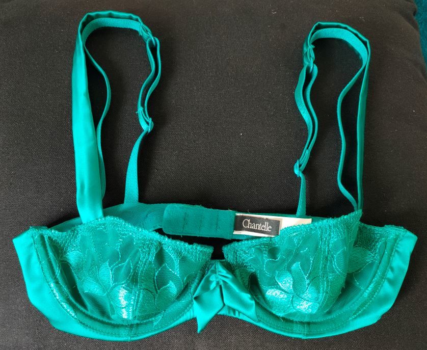 Soutien-gorge  Chantelle  85 B - Bonnets voile dentelle vert 15 Montigny-le-Bretonneux (78)