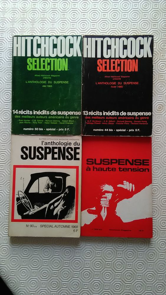 4 n� sp�ciaux ANTHOLOGIE du SUSPENSE d'Hitchcock Magazine 50 L'Ha�-les-Roses (94)