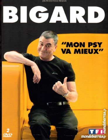 Spectacle: Bigard  Mon Psy va mieux  8 Puisserguier (34)
