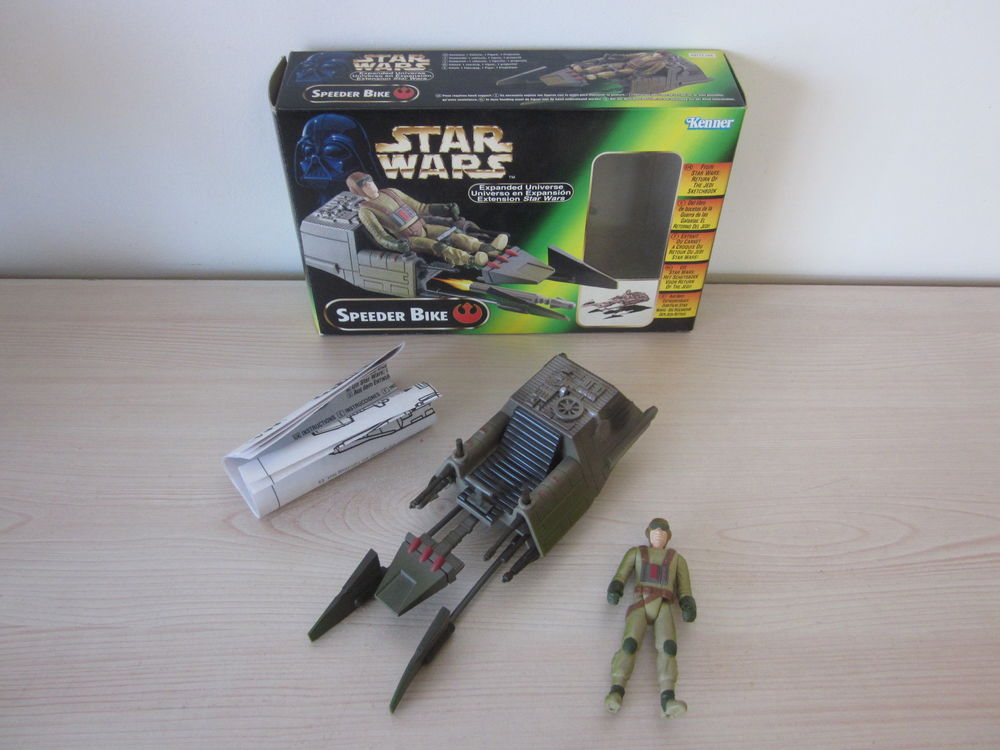 Speeder Bike + Pilote Star Wars Expanded Universe Kenner 20 Saint-Ambroix (30)