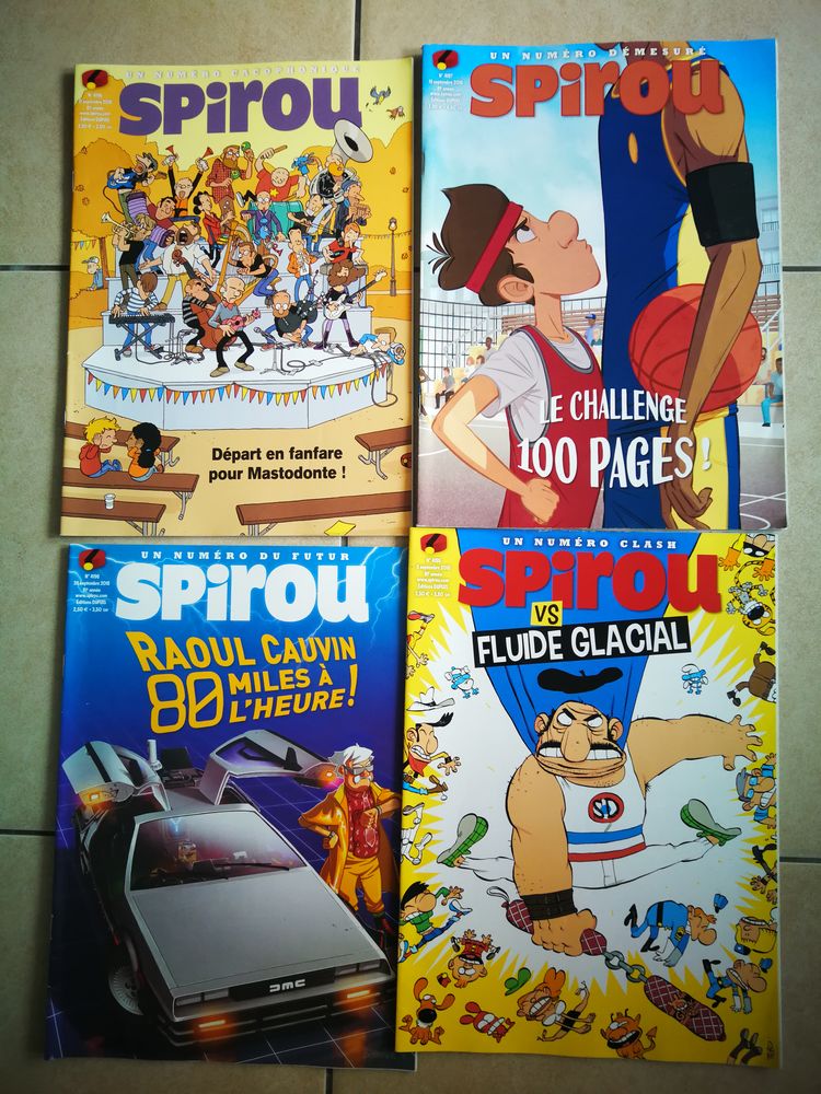 bd Spirou  2018/2019 60 Cap-d'Ail (06)