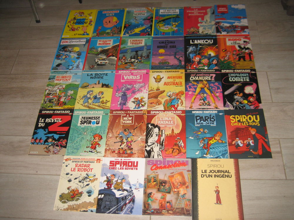 lot bd 30 SPIROU et fantasio dupuis 150 C�zy (89)