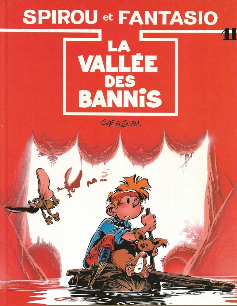 SPIROU ET FANTASIO   LA VALLEE DES BANNIS   TOME/JANRY 4 Gigean (34)
