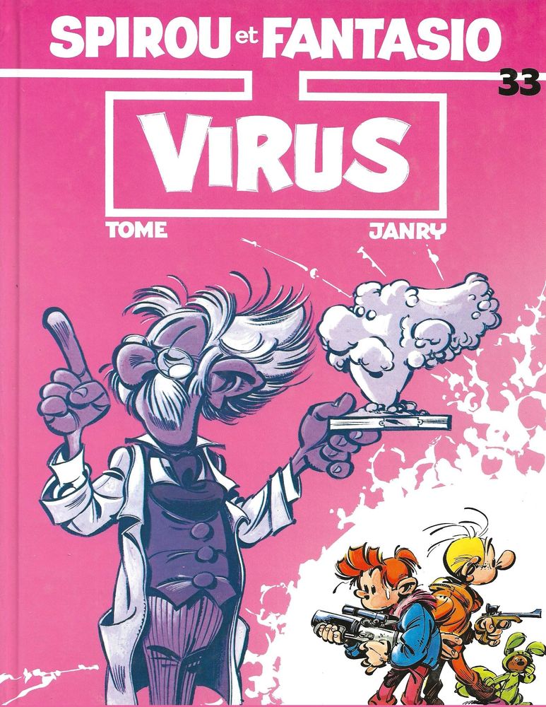 SPIROU ET FANTASIO   VIRUS   TOME/JANRY 4 Gigean (34)