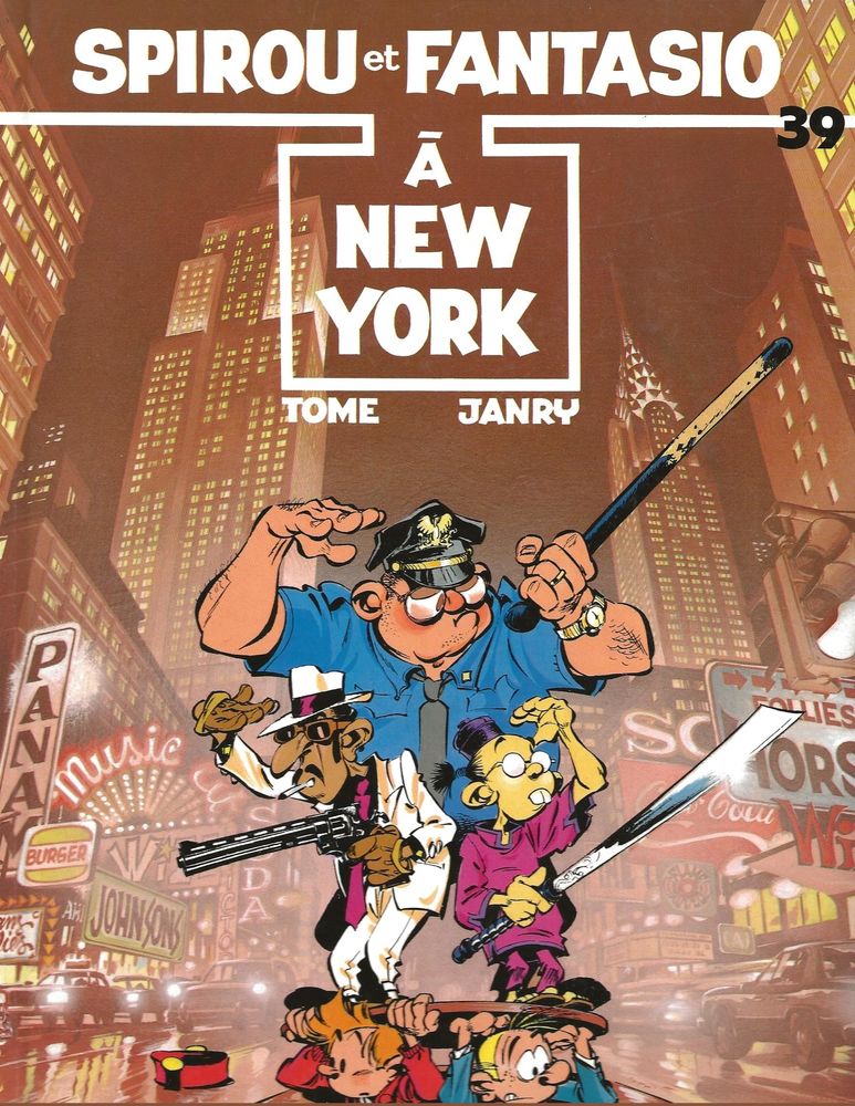 SPIROU ET FANTASIO   A NEW YORK   TOME/JANRY 4 Gigean (34)