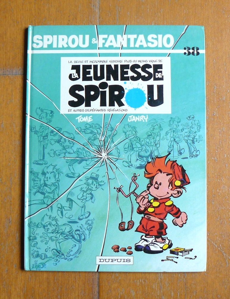 EO Spirou 38 : La jeunesse de Spirou - Janry - Dupuis - 1987 7 Argenteuil (95)