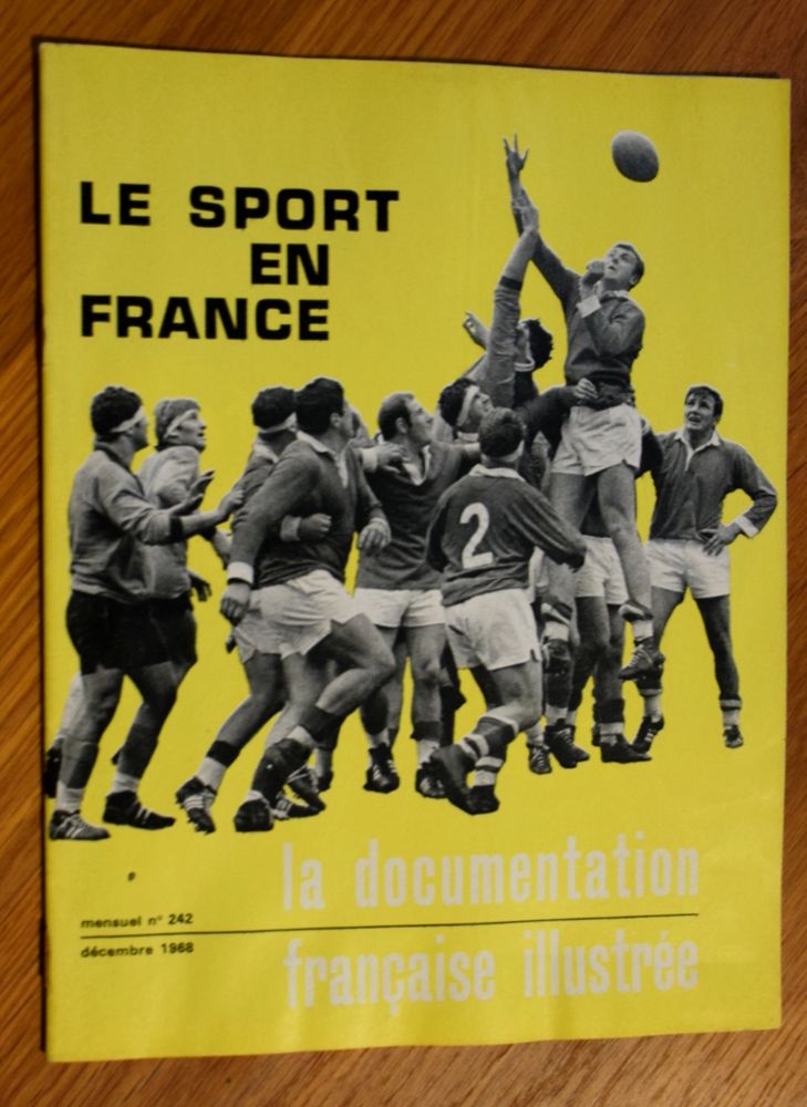 Le Sport en France - La Documentation Française 1968 5 Roissy-en-Brie (77)