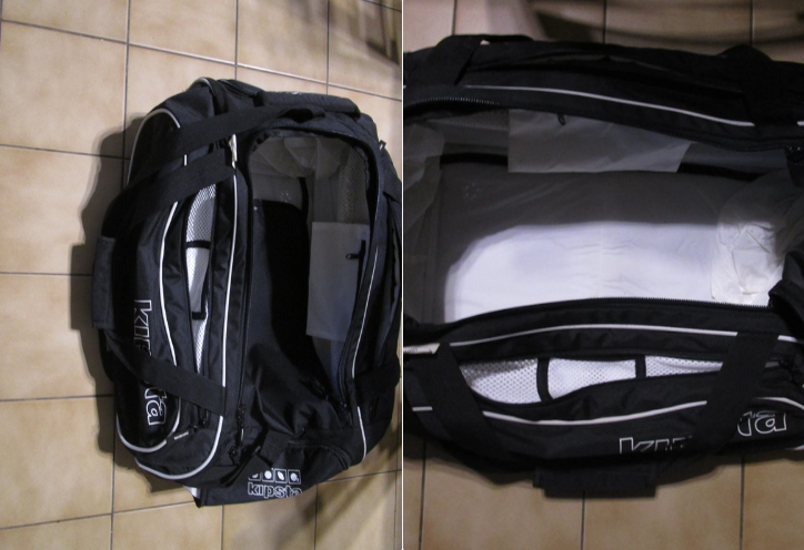 Sac de sport noir 20 La Roche-Derrien (22)