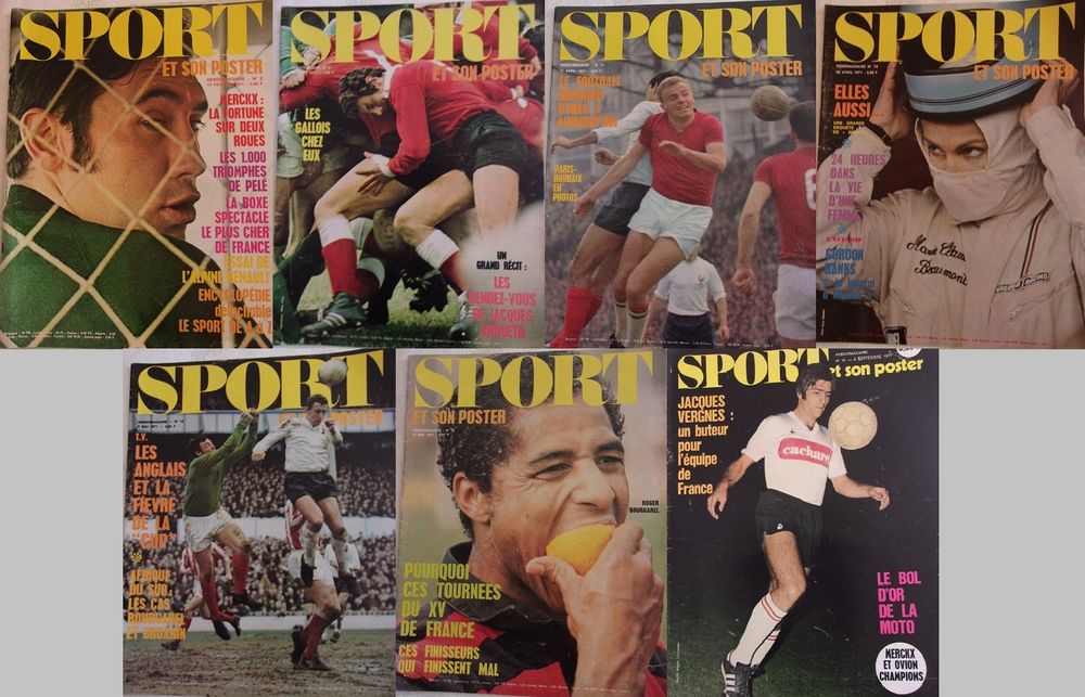 Sport et son poster ann�e 1971 6 B�thencourt-sur-Mer (80)