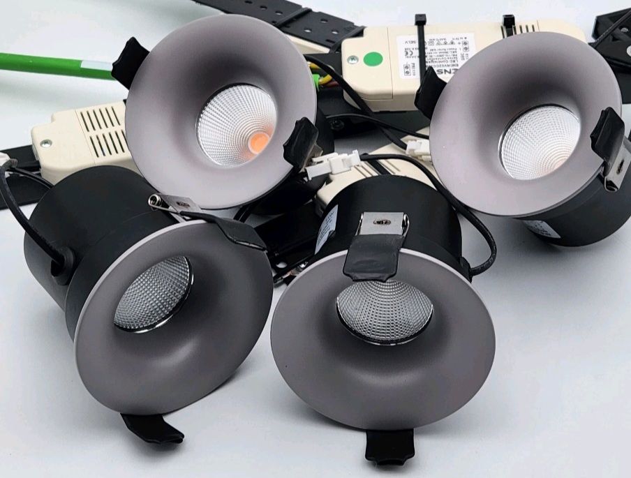 Lot De 4 - Spot Encastrable Led Gris complet Neuf 25 Gu�rande (44)