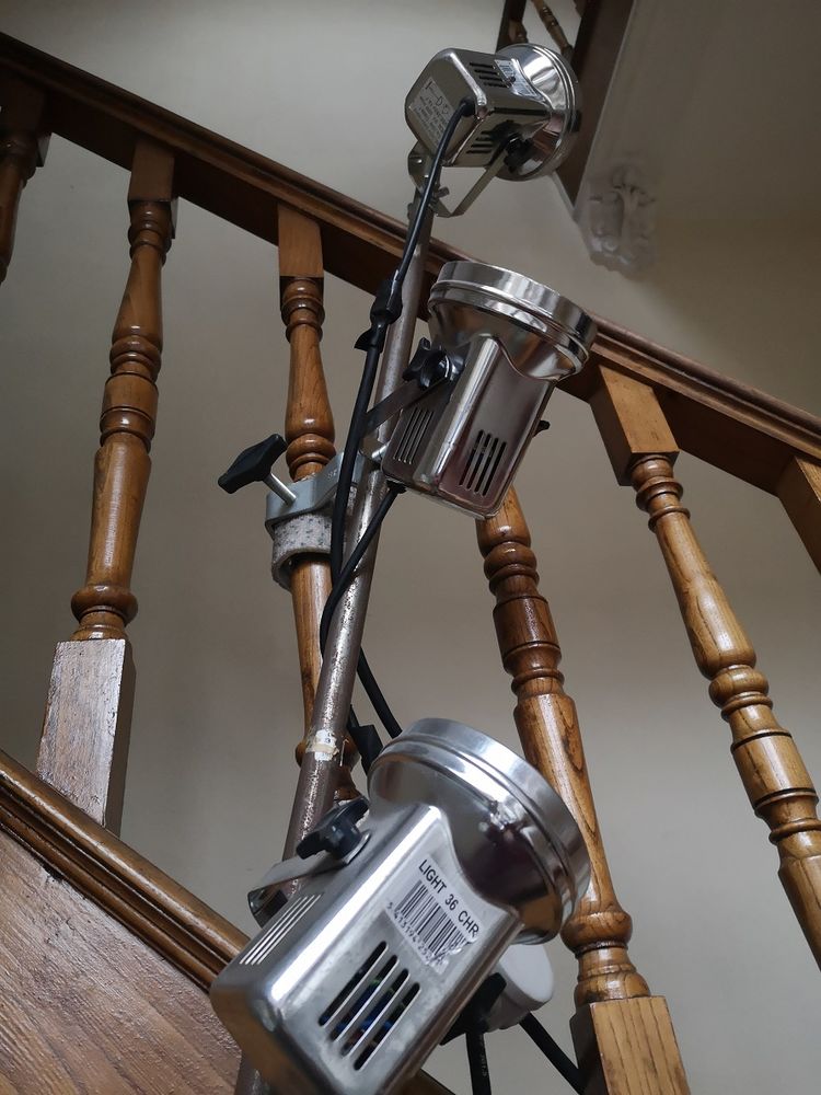 6 Spots pivotants �clairage studio industriel vintage. 75 Roubaix (59)