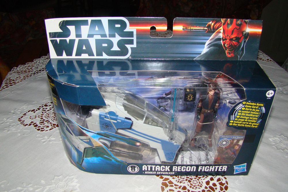 Star Wars Attack Recon Fighter + Anakin Skywalker - Hasbro 80 Gargenville (78)