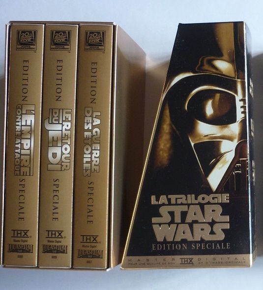 STAR WARS 3  VHS Trilogie 1997 + VHS I (1999) VHS II (2002) 35 Loivre (51)