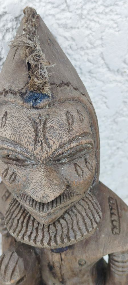 Statue Ancestrale Art Tribal Africain XIXe 295 Persan (95)