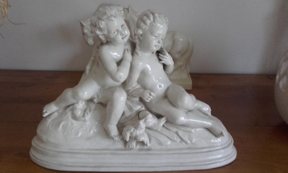 Statue ceramique sign� badessy 0 Saint-Pierre-du-Mont (40)