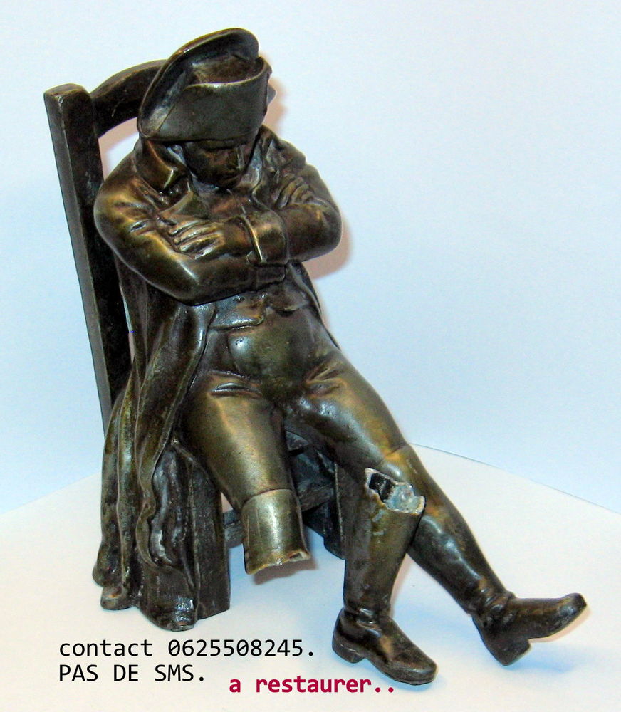 statue de Napoleon � restaurer. 0 Wattrelos (59)