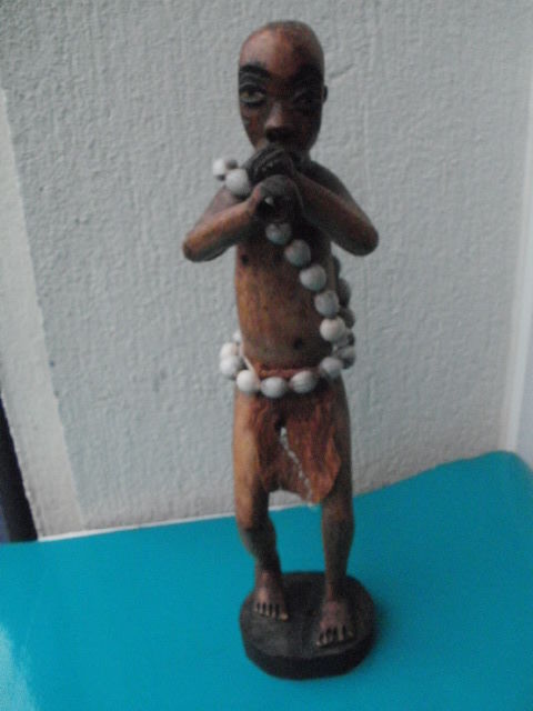 Statuette africaine en bois, Travail minutieux 16 Montauban (82)