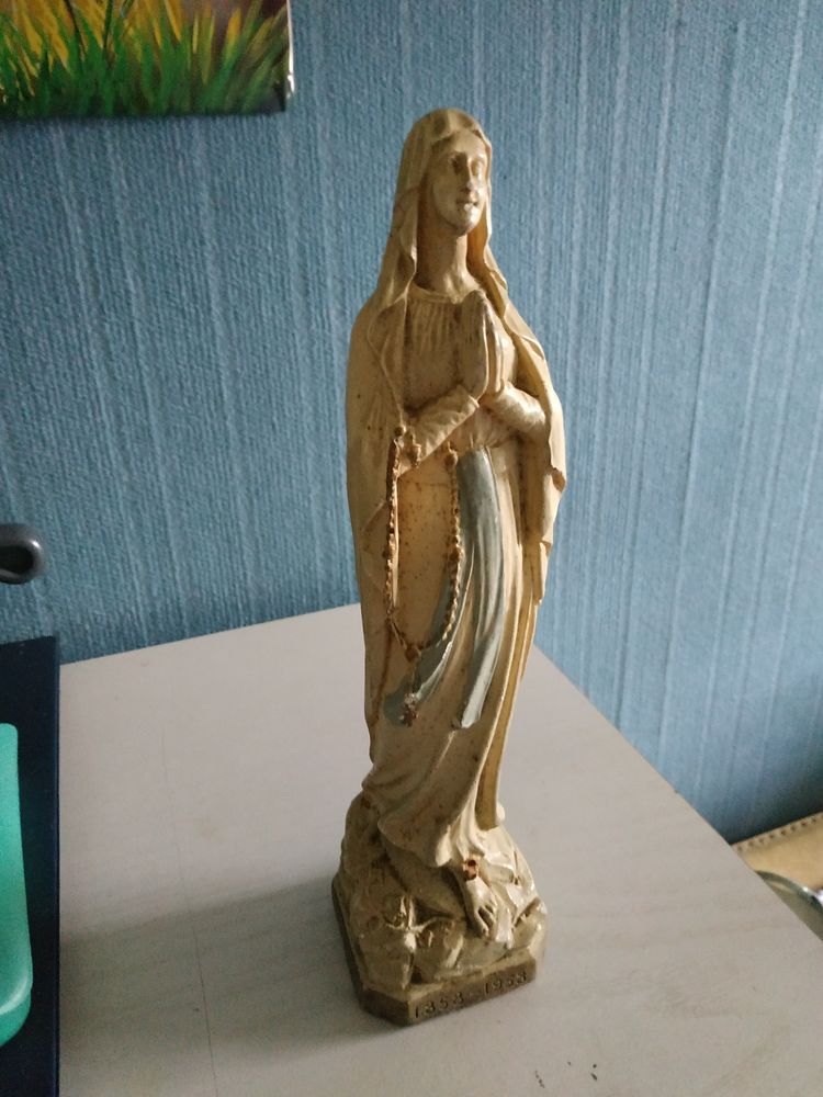 STATUETTE ANCIENNE DE LA SAINTE VIERGE 40 Varennes-Vauzelles (58)