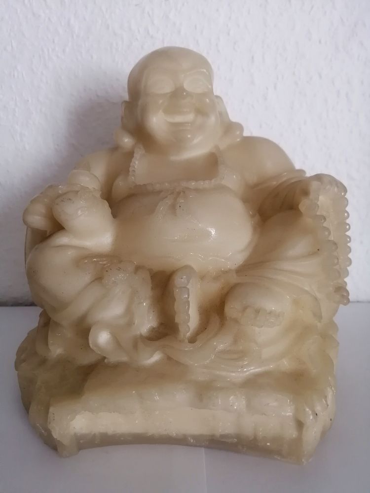 Statuette Bouddha rieur en r�sine - 21 cm hauteur 42 Habsheim (68)