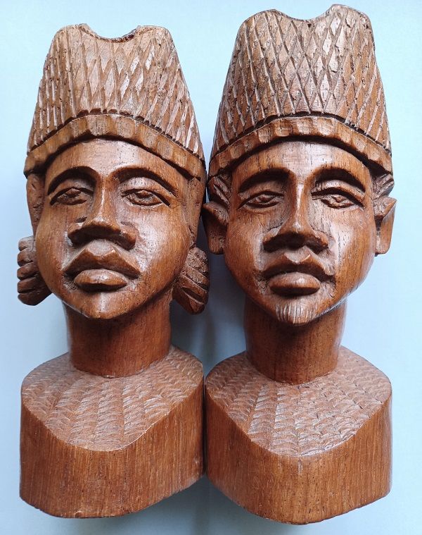 Duo de statuettes Africaines 35 Laruscade (33)