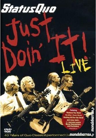 STATUS QUO       JUST DOIN ' IT ! LIVE 18 Le Blanc-Mesnil (93)
