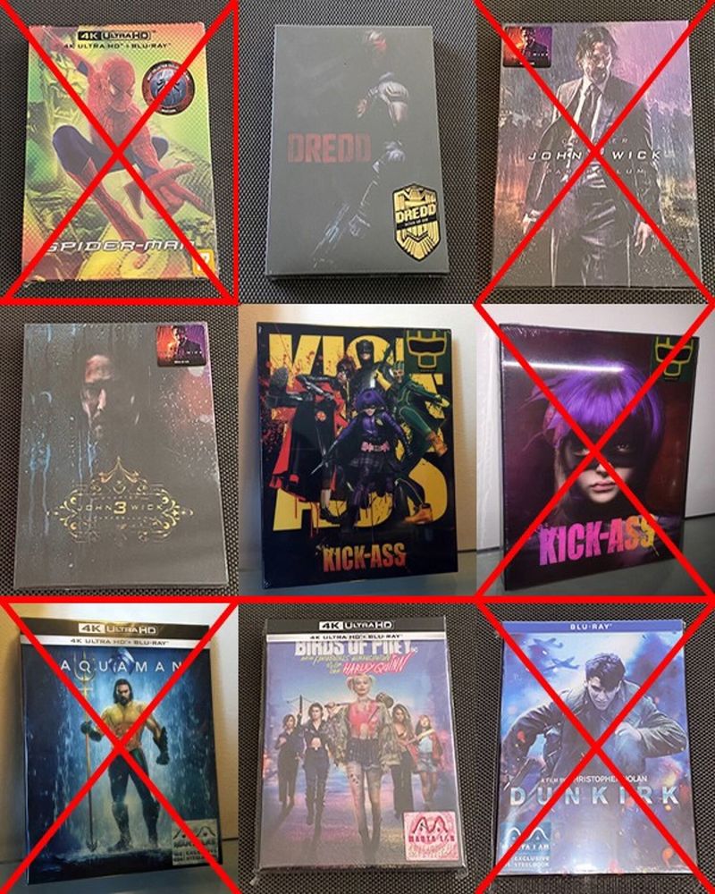 Blu Ray Steelbook de KR, HK, TH et AU - mrtsteph 0 Nogent-sur-Marne (94)