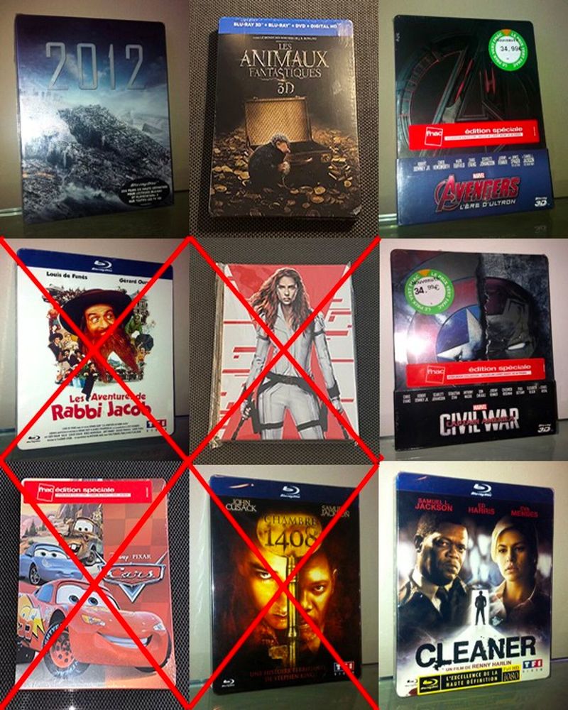 Blu Ray Steelbook Origine France - mrtsteph 0 Nogent-sur-Marne (94)