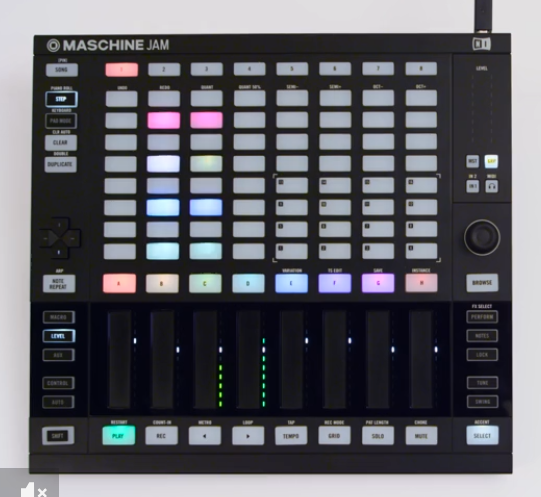  step-s�quenceur de MASCHINE JAM.
250 Nemours (77)