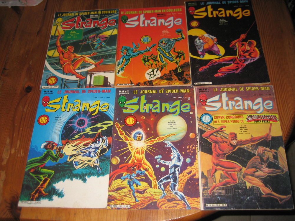 lot 6 STRANGE 119+151+169+171+172+188 LUG MARVEL comics 1979/85 25 C�zy (89)