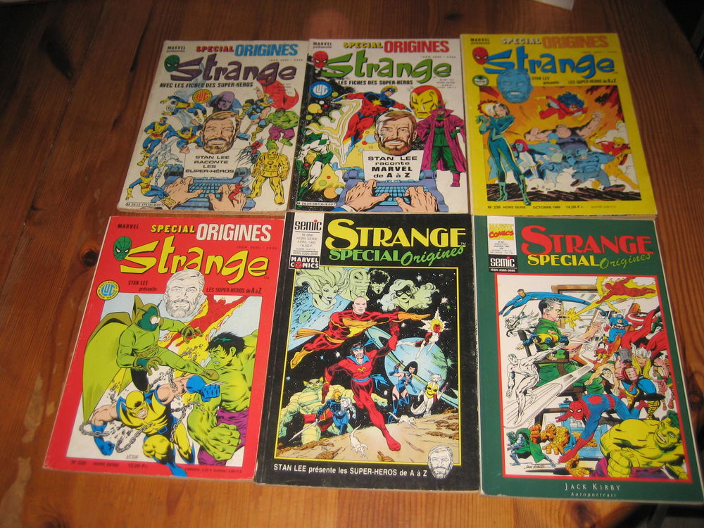 lot 6 STRANGE SPECIAL ORIGINES LUG MARVEL COMICS 1984/95 25 C�zy (89)