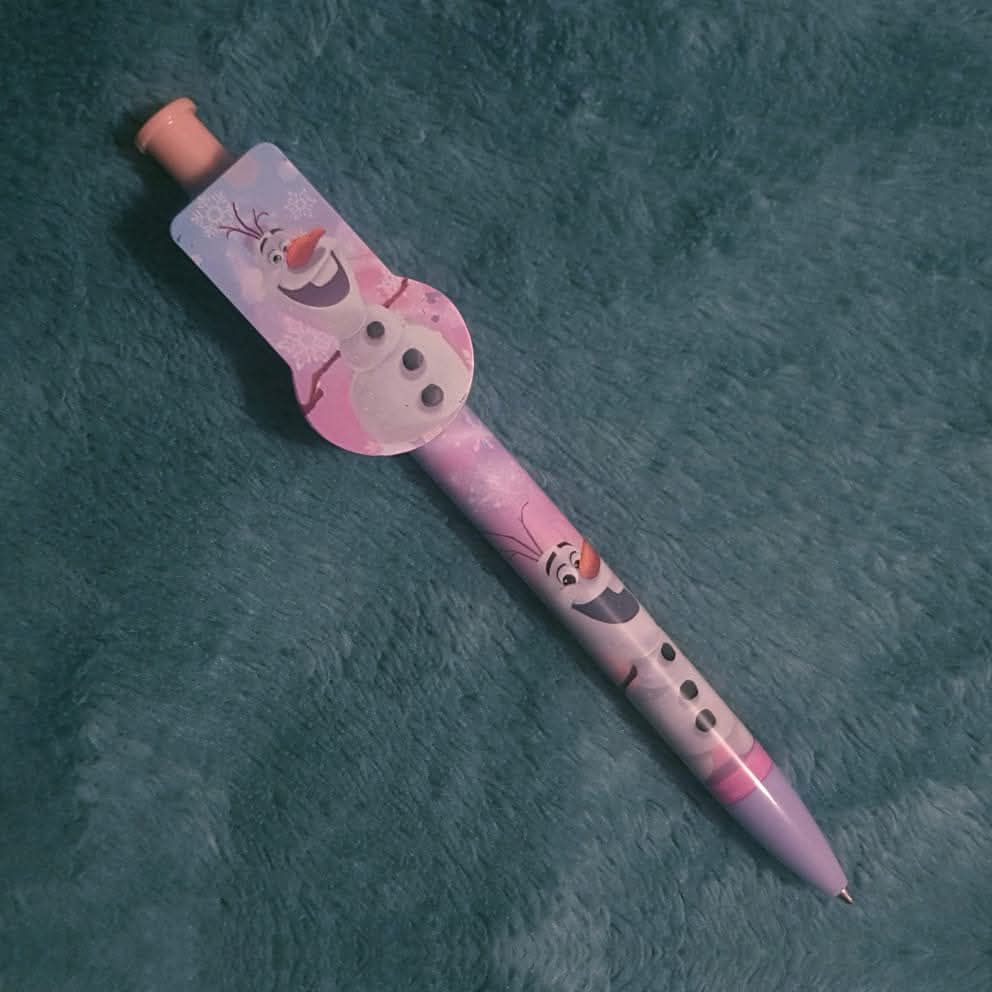 Stylo Olaf , La reine des neiges 1 Nimes (30)