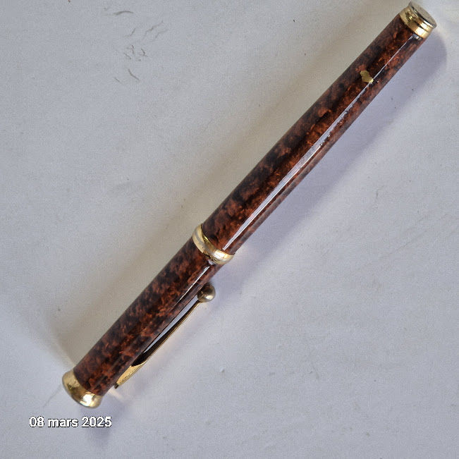 Stylo plume avec laque sur son corps, pour collection 4 Saumur (49)