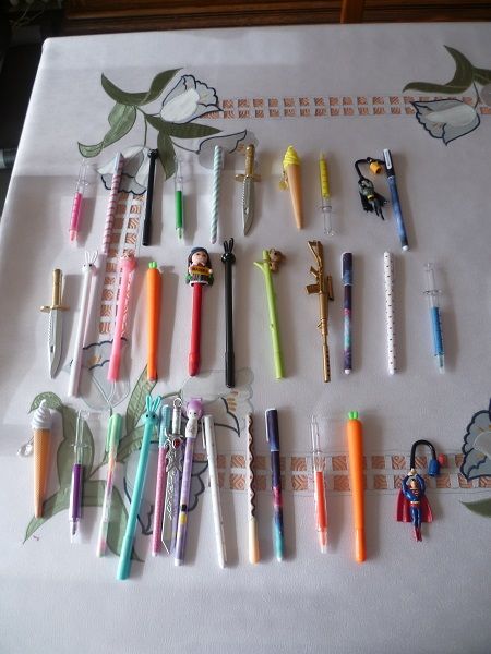 Lot StyloS manga anime TV fim s�rie �cole d�co maison int�ri 1 F�ves (57)