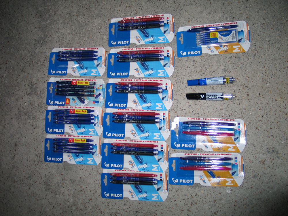 Stylos PILOT en blister rechargeable et effa�able 2 Quincy-sous-S�nart (91)