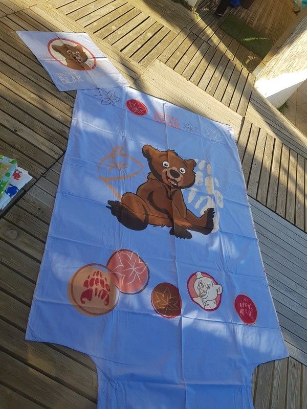 Sublime parure de lit 1 personne r�versible enfant Koda Fr�res des Ours Walt Disney 25 La Seyne-sur-Mer (83)