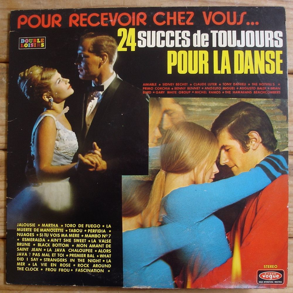 24 SUCC�S DE TOUJOURS POUR LA DANSE - 2 x LP - 1971 8 Tourcoing (59)
