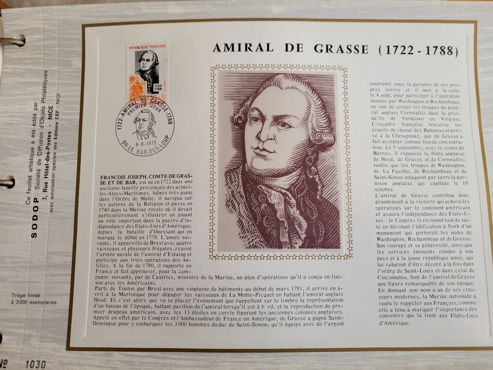 Succession / 500 feuillet CEF 1er jour Soie 170 Fuveau (13)