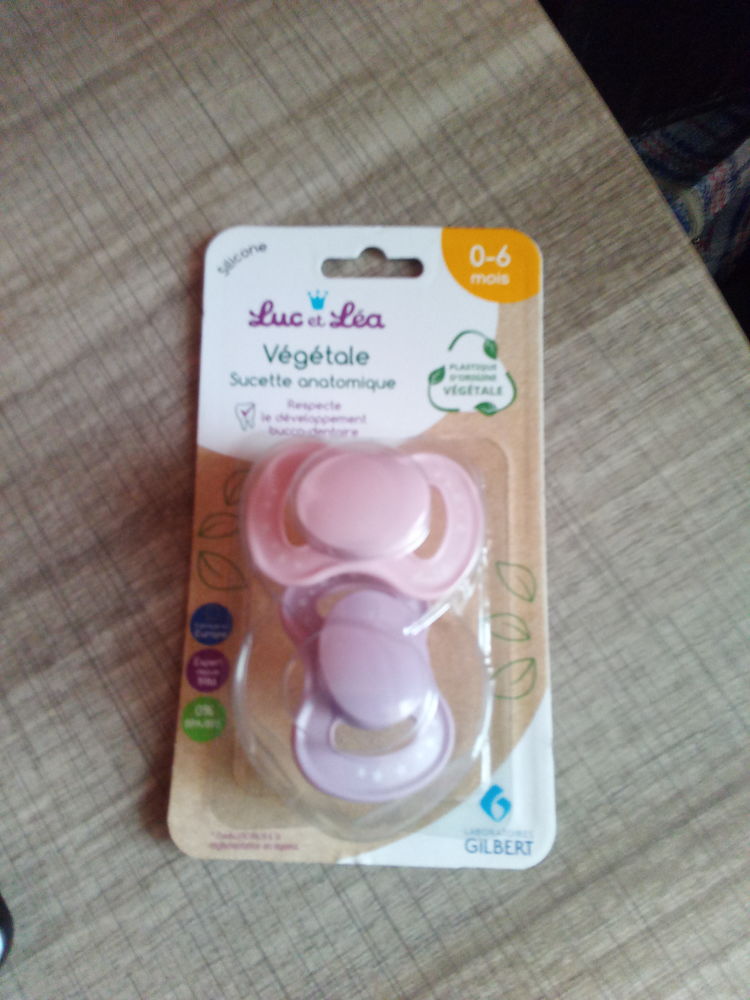 Duo de sucettes v�g�tales 0-6 mois (Neuf) 5 Ardoix (07)