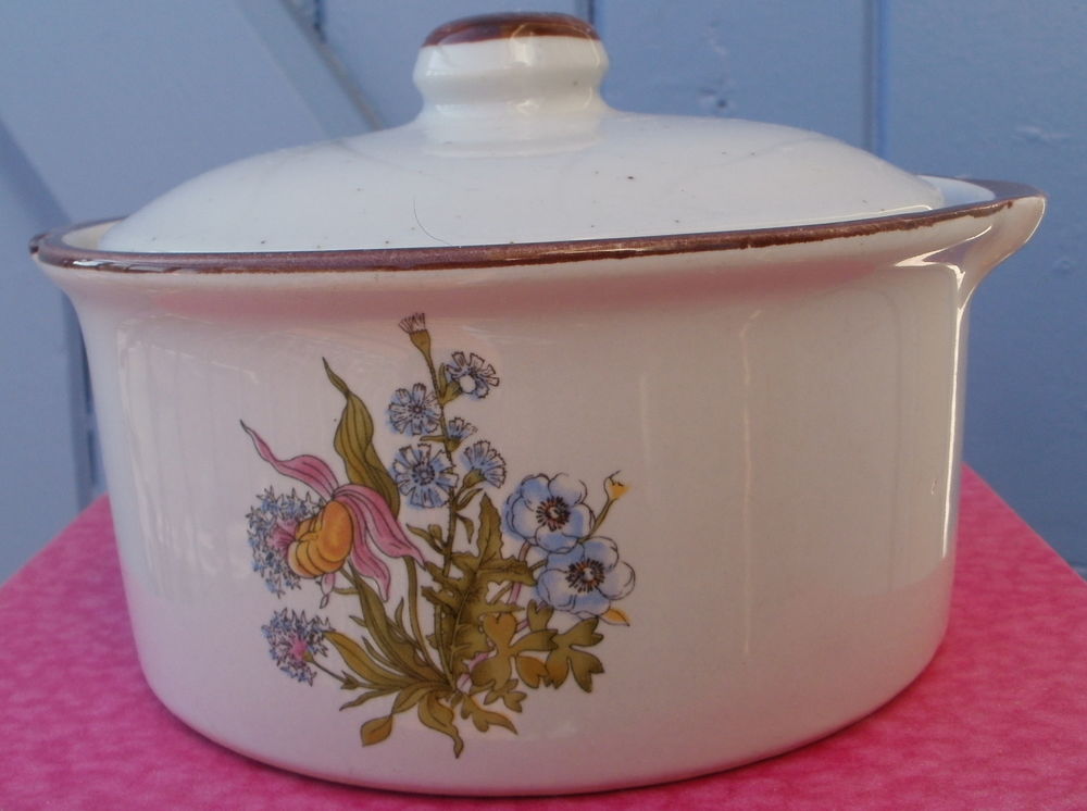 Sucrier drageoir bonbonni�re, motif de fleurs 0 Montauban (82)