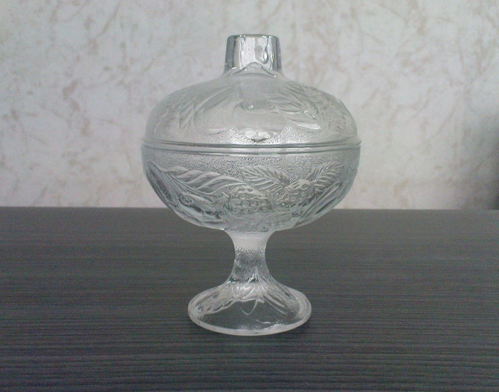 Sucrier en verre 20 Vand�uvre-l�s-Nancy (54)