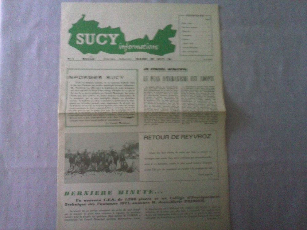 SUCY INFO N�1 14 Talmont-Saint-Hilaire (85)