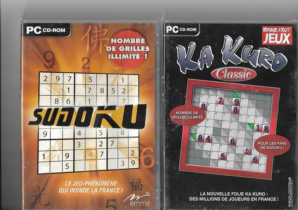 DVD PC ROM SUDOKU 5 Saint-Denis-en-Val (45)