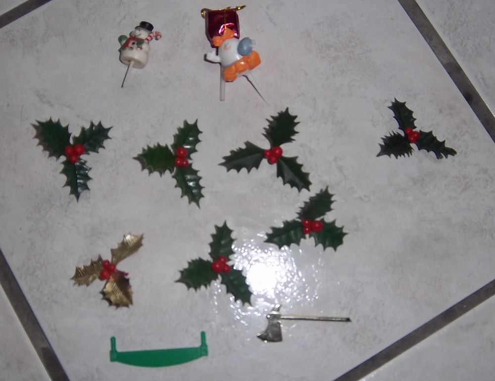 Sujets d�coration g�teau No�l 2 Colombier-Fontaine (25)