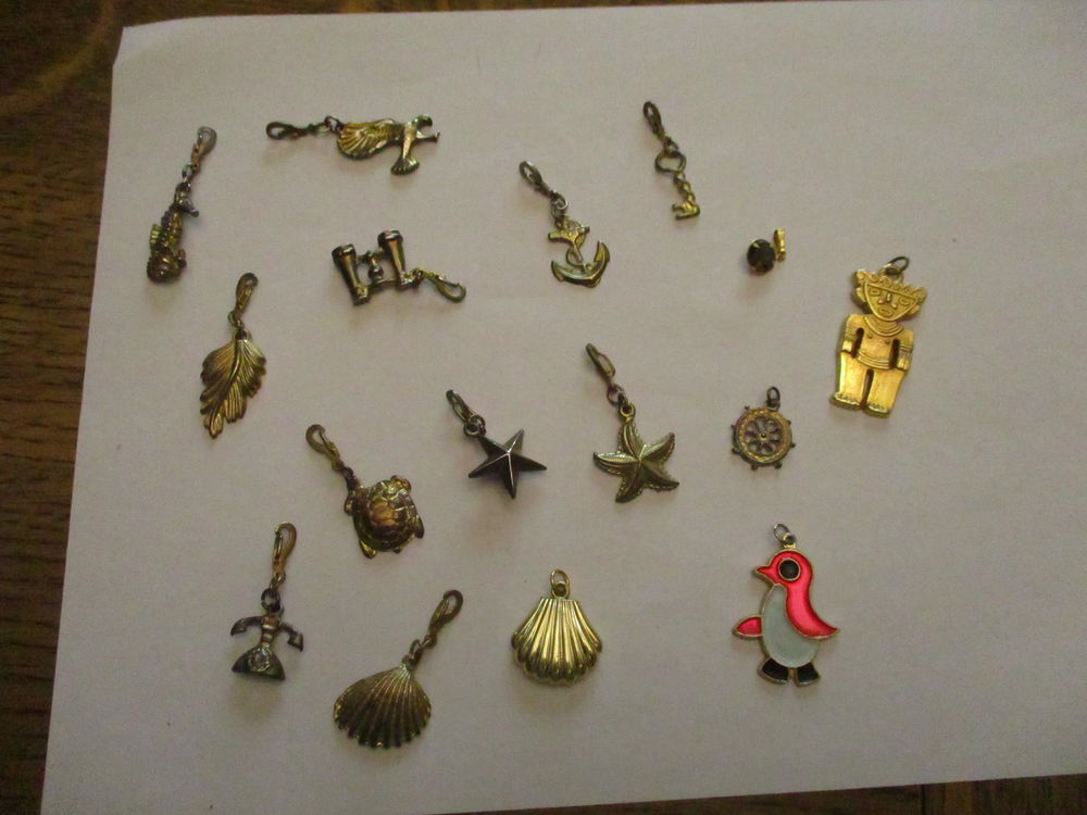 16 sujets diff�rents pour cha�ne ou cordons. voir 3 photos 0 M�rignies (59)