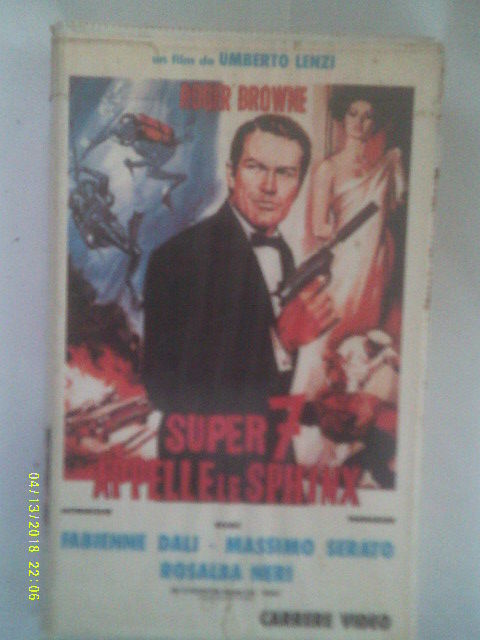 SUPER 7 APPELLE LE SPHINX , robert BROWNE dvd 0 Malo Les Bains (59)