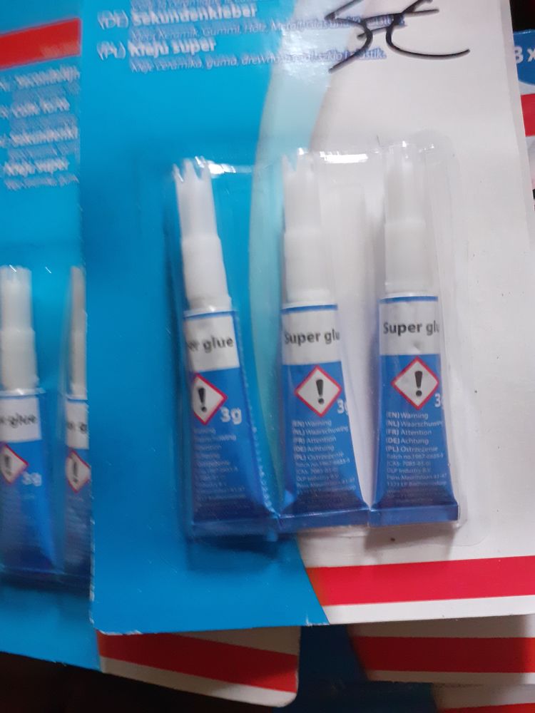 Super gel Colle glue par 3 3 Lens (62)