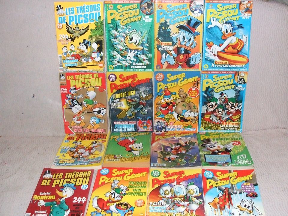 lot BD super Picsou g�ant 0 Caumont-sur-Durance (84)