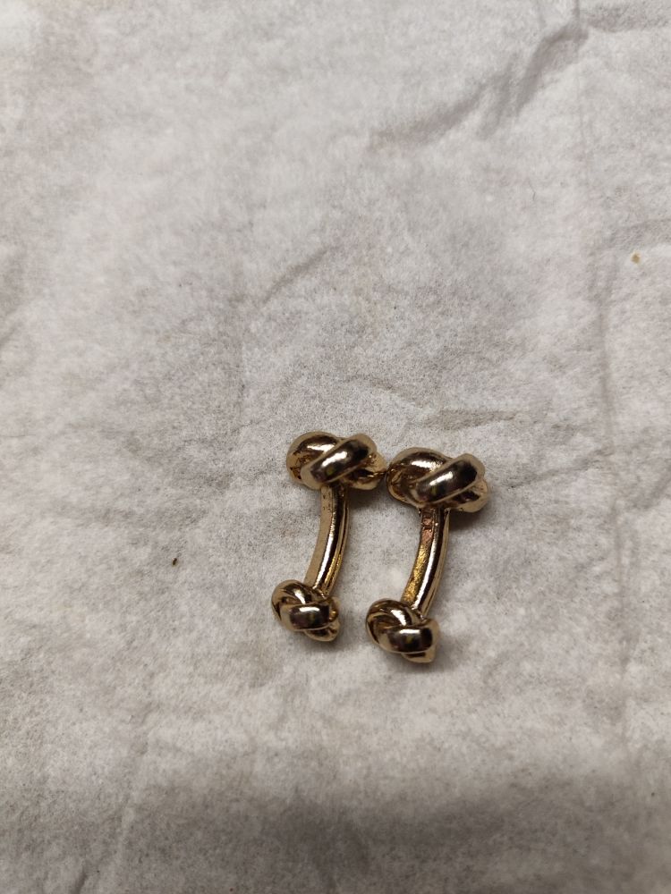 superbe bouton de manchette en plaqu� or 20 Cavaillon (84)